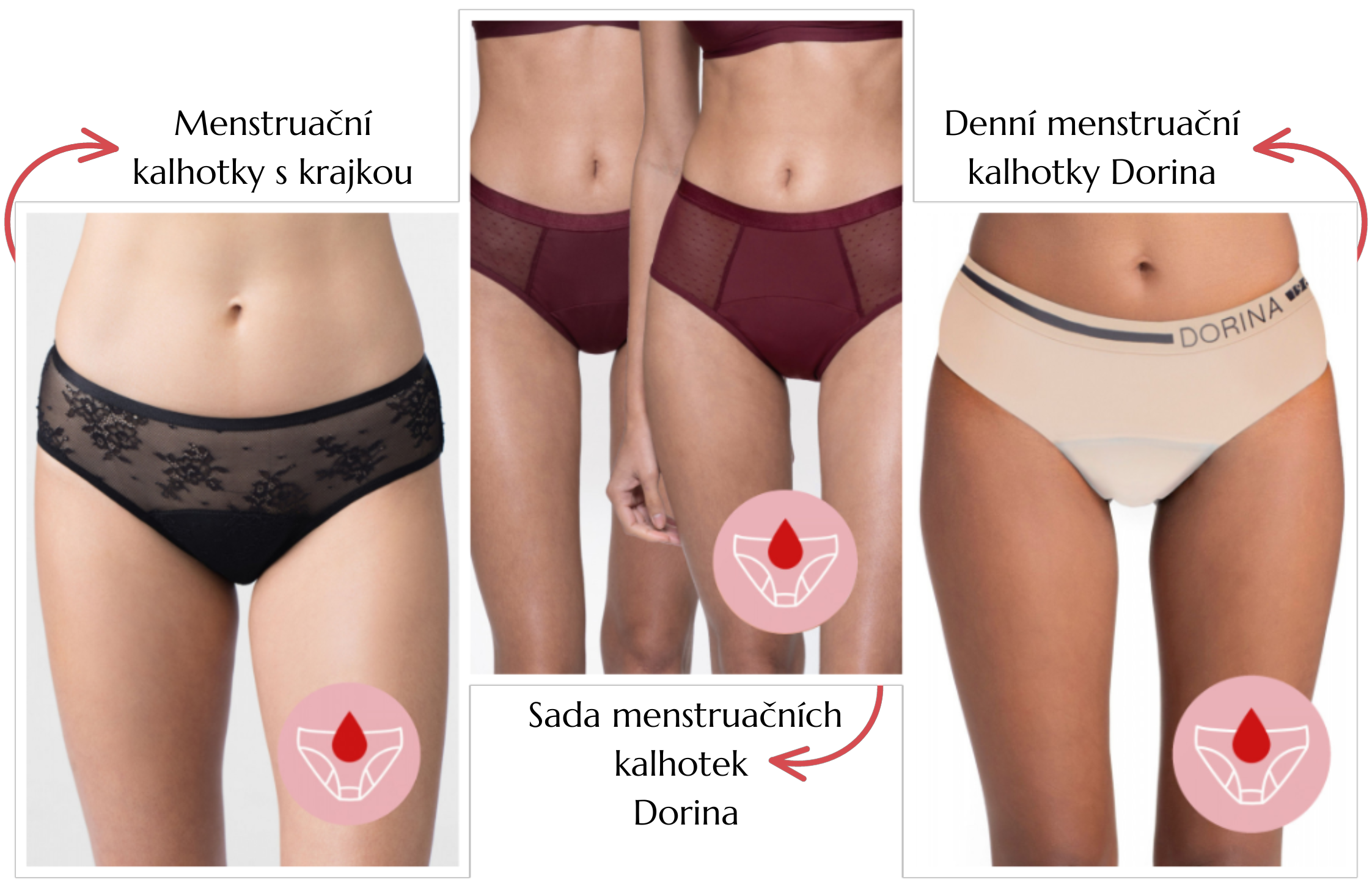 Menstruační kalhotky pro kolegyni